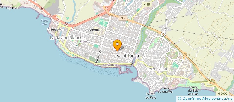 localisation de l'entreprise LA VAISSELLERIE à SAINT-PIERRE