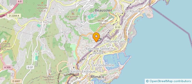 localisation de l'entreprise LA VALCUVIANA  BEAUSOLEIL