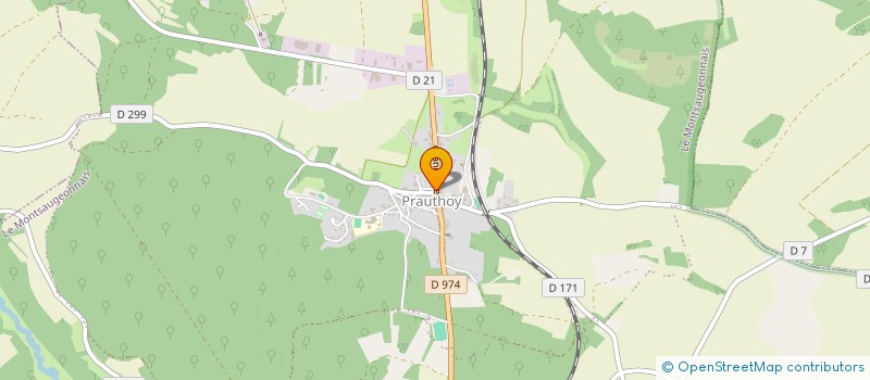 localisation de l'entreprise LA VALDONNIERE  VAL-D'ESNOMS