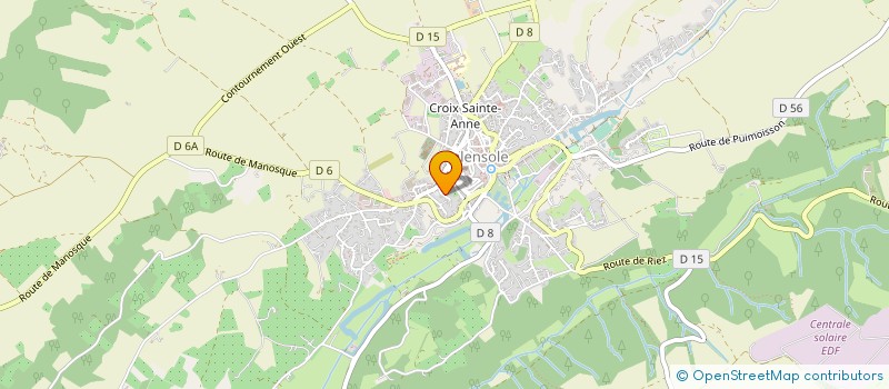 localisation de l'entreprise LA VALENSOLAISE à VALENSOLE