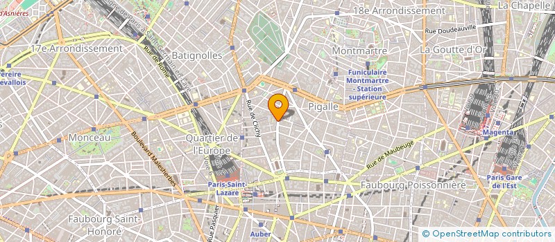 localisation de l'entreprise LA VALENTINA  PARIS