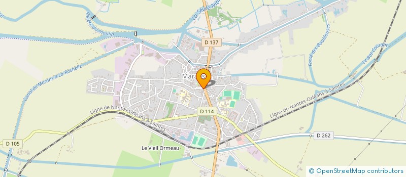 localisation de l'entreprise LA VALERIANE  MARANS