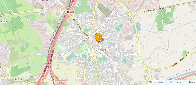 localisation de l'entreprise LA VALERIANE  PERPIGNAN