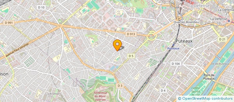 localisation de l'entreprise LA VALERIENNE  NANTERRE