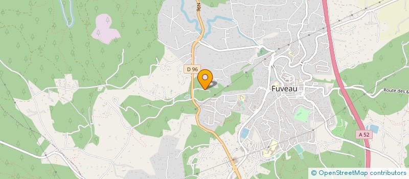 localisation de l'entreprise LA VALERYANN  FUVEAU