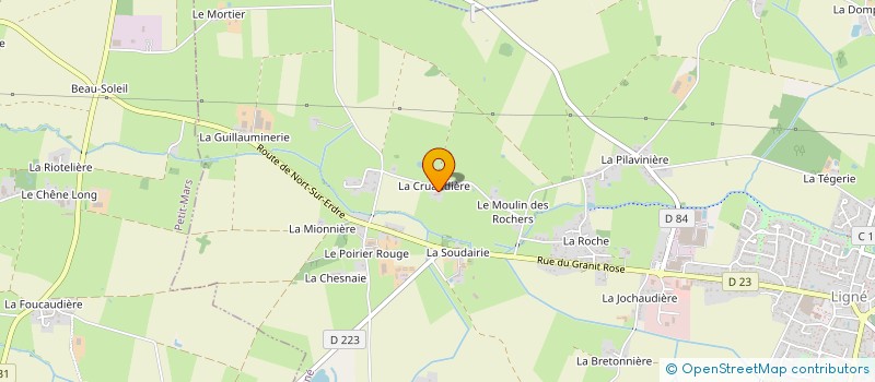 localisation de l'entreprise LA VALINIERE  LIGNE