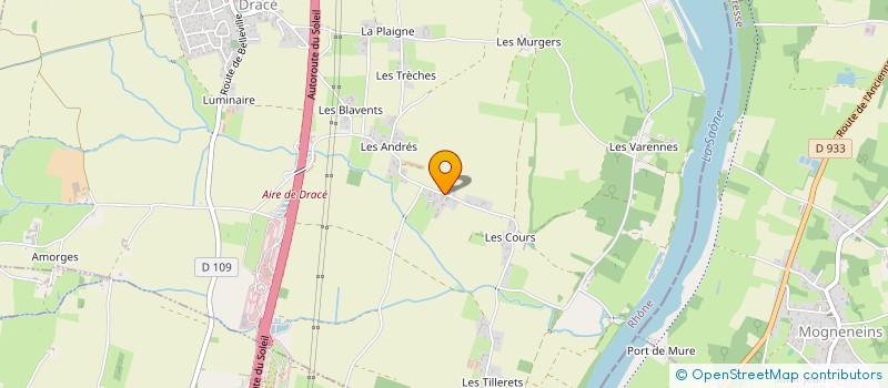 localisation de l'entreprise LA VALISE A CHATS  DRACE