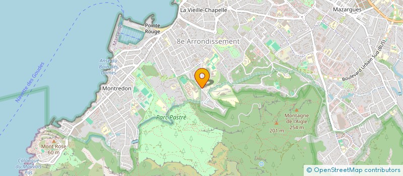 localisation de l'entreprise LA VALISE BLEUE JAZZ BAND  MARSEILLE