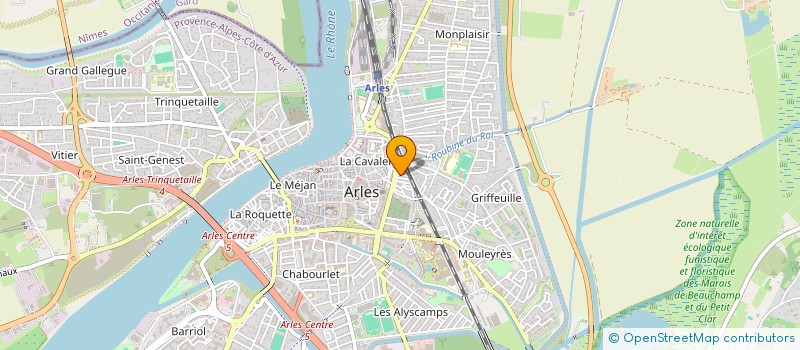 localisation de l'entreprise LA VALISE OU LE CERCUEIL à ARLES