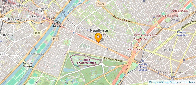 localisation de l'entreprise LA VALLEE à NEUILLY-SUR-SEINE
