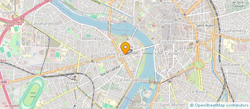 localisation de l'entreprise LA VALLEE à TOULOUSE