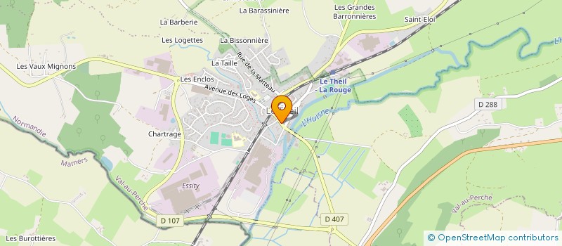 localisation de l'entreprise LA VALLEE à VAL-AU-PERCHE