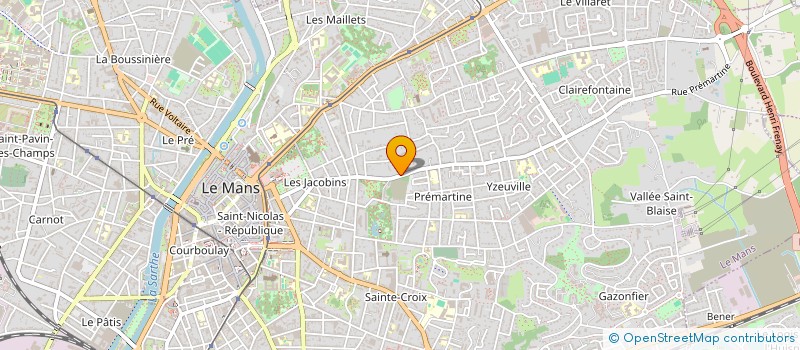 localisation de l'entreprise LA VALLEE  LE MANS