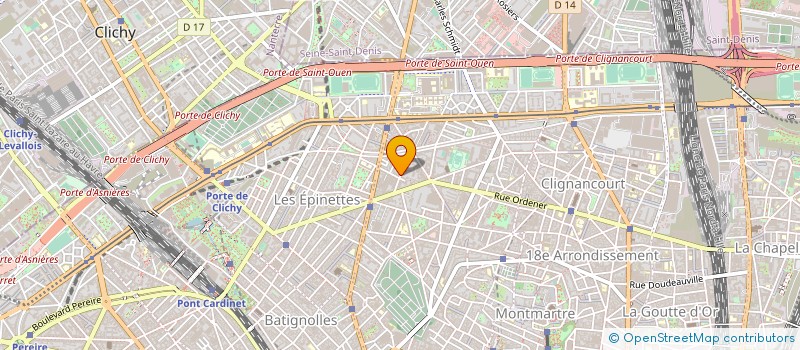 localisation de l'entreprise LA VALLEE DE BERAKA à PARIS