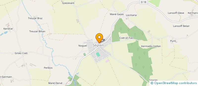 localisation de l'entreprise LA VALLEE DE LA SARRE  SEGLIEN