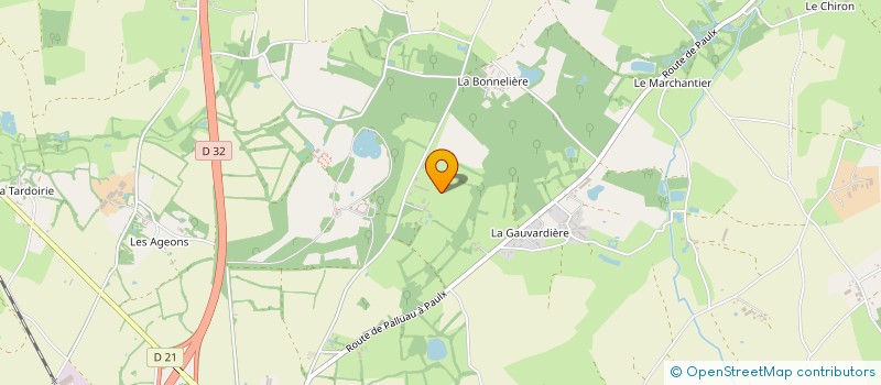 localisation de l'entreprise LA VALLEE DU BIO  LA GARNACHE