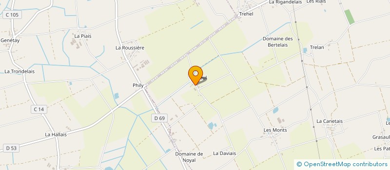localisation de l'entreprise LA VALLEE DU LAC à BAIN-DE-BRETAGNE