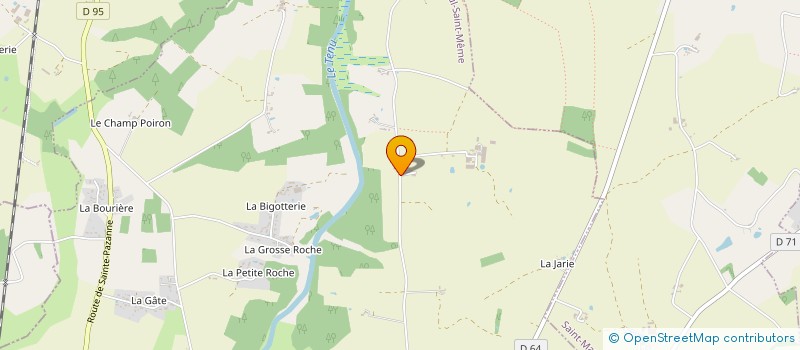 localisation de l'entreprise LA VALLEE DU TENU  MACHECOUL-SAINT-MEME