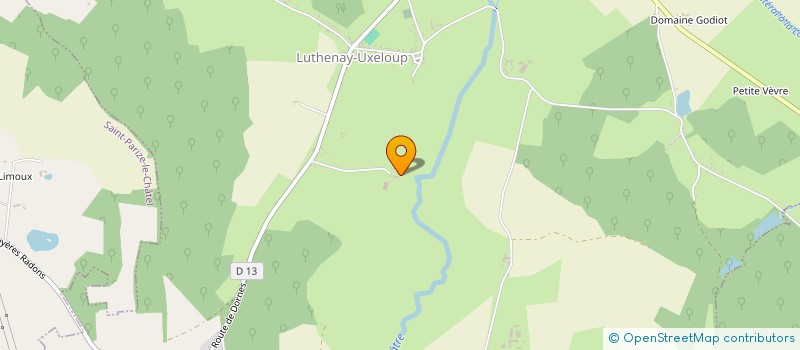 localisation de l'entreprise LA VALLEE LMN  LUTHENAY-UXELOUP