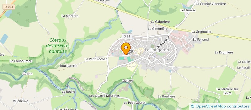 localisation de l'entreprise LA VALLEE LUDIQUE  SEVREMOINE