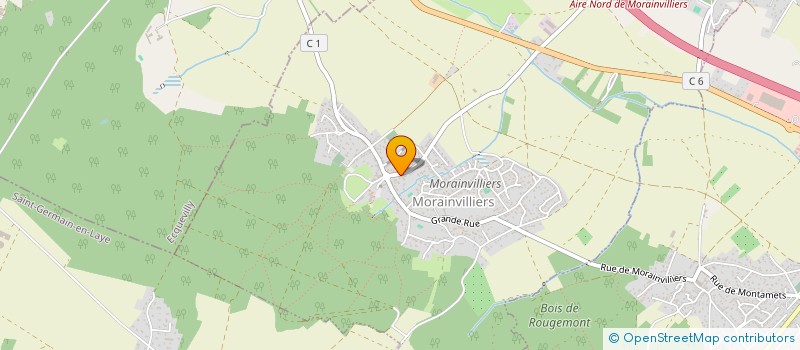 localisation de l'entreprise LA VALLEE MARKET  MORAINVILLIERS