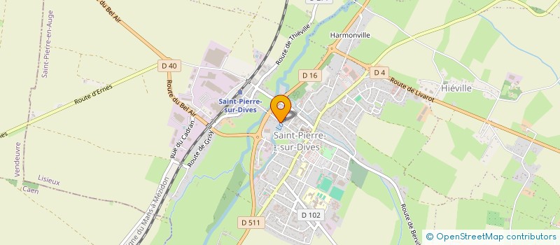 localisation de l'entreprise LA VALLEE PIERRE  SAINT-PIERRE-EN-AUGE