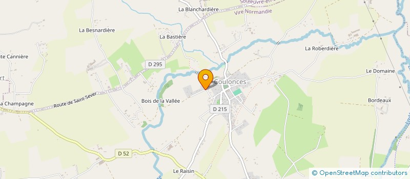 localisation de l'entreprise LA VALLEE PROPERTY INVESTMENT COMPANY  VIRE-NORMANDIE