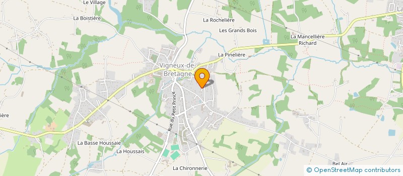 localisation de l'entreprise LA VALLEE ST MARTIN à VIGNEUX-DE-BRETAGNE