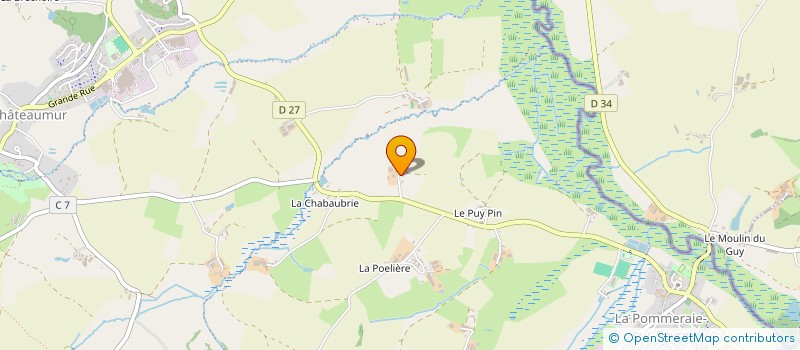 localisation de l'entreprise LA VALLEE VERTE à SEVREMONT