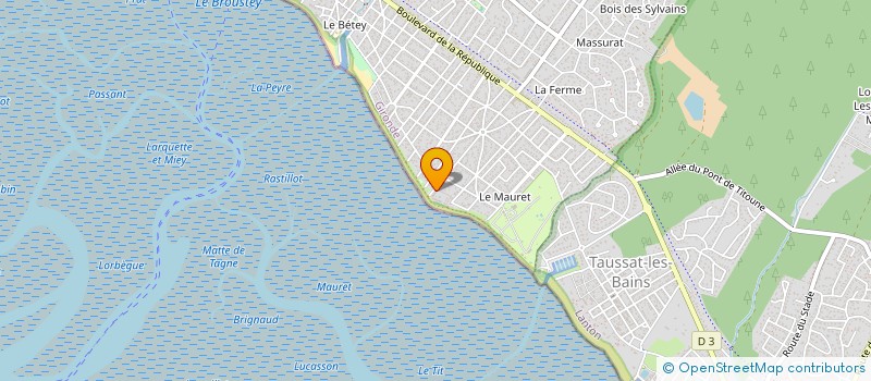 localisation de l'entreprise LA VALLEY  ANDERNOS-LES-BAINS