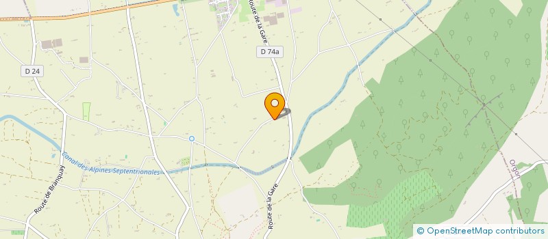 localisation de l'entreprise LA VALLIERE  EYGALIERES