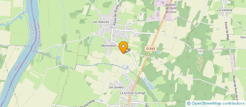 localisation de l'entreprise LA VALOD à REYSSOUZE