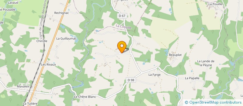 localisation de l'entreprise LA VALOUZE à SAINT-PAUL-LA-ROCHE
