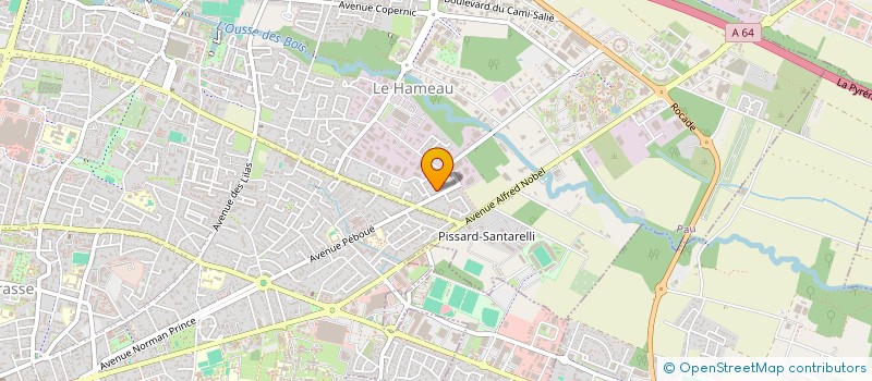 localisation de l'entreprise LA VALSE DES FLACONS à PAU