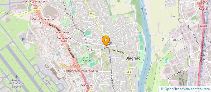 localisation de l'entreprise LA VANG  BLAGNAC