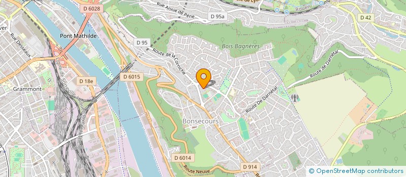 localisation de l'entreprise LA VANNERIE  BONSECOURS