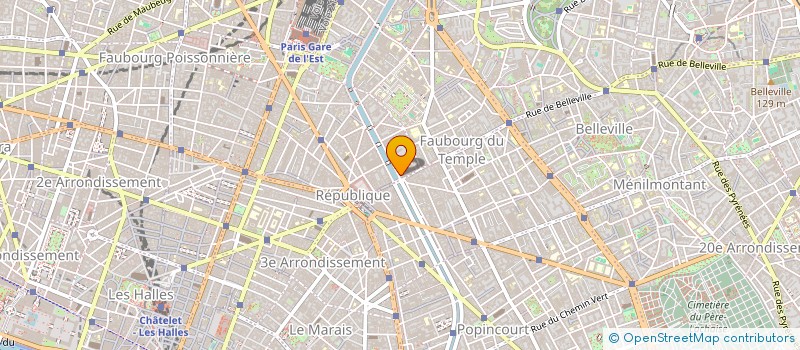 localisation de l'entreprise LA VAPOREUSE DRACENOISE  PARIS