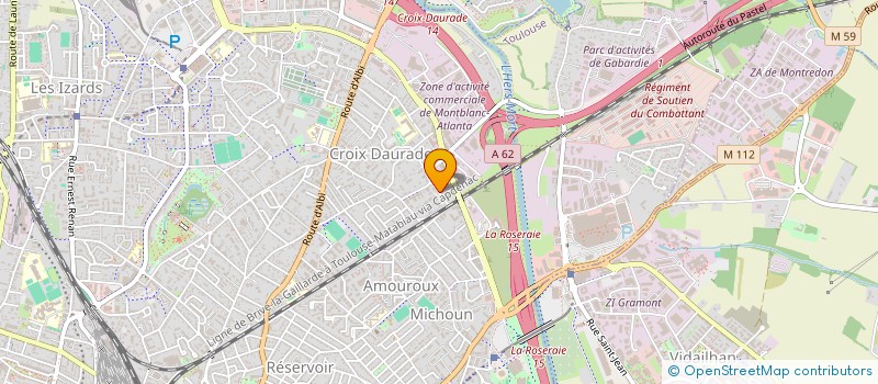 localisation de l'entreprise LA VAPORISTERIE à TOULOUSE