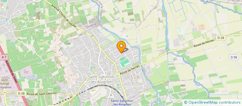 localisation de l'entreprise LA VARAILLONE  SAINT-SATURNIN-LES-AVIGNON