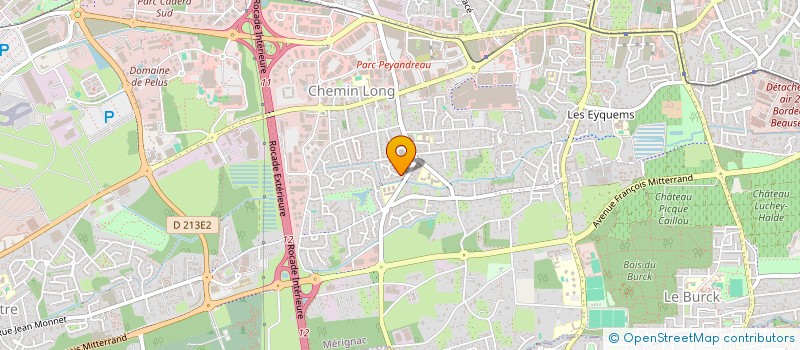 localisation de l'entreprise LA VARDE  MERIGNAC