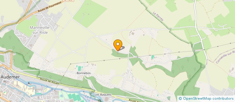 localisation de l'entreprise LA VARENNE  MANNEVILLE-SUR-RISLE