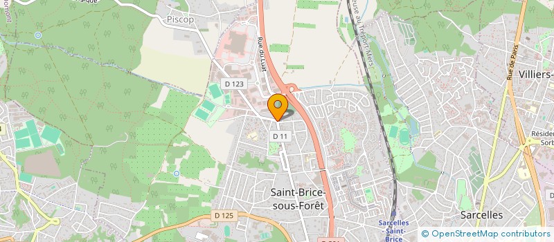 localisation de l'entreprise LA VARENNE KLEBERT à SAINT-BRICE-SOUS-FORET