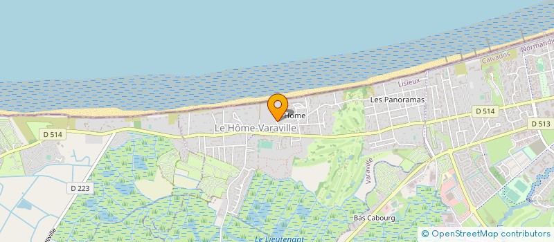 localisation de l'entreprise LA VARLOPE à VARAVILLE