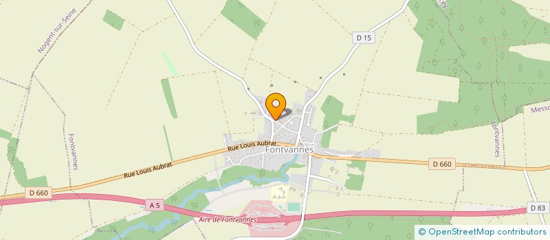 localisation de l'entreprise LA VARLOPE AUBOISE à FONTVANNES