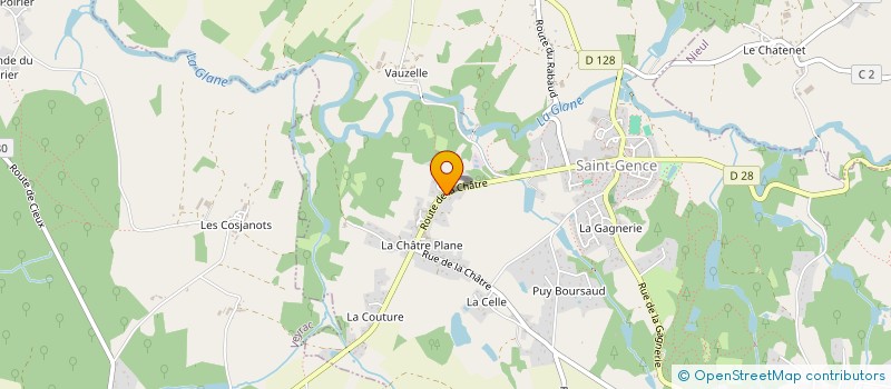 localisation de l'entreprise LA VAROISE  SAINT-GENCE