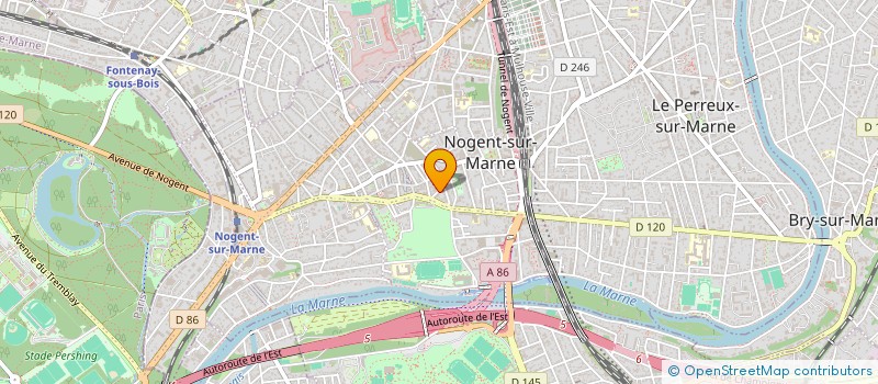 localisation de l'entreprise LA VAROISE à NOGENT-SUR-MARNE