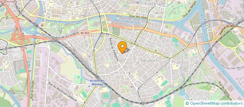 localisation de l'entreprise LA VASTESE à STRASBOURG