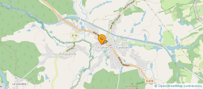 localisation de l'entreprise LA VAUDOISE GYMNASTIQUE  HERICOURT