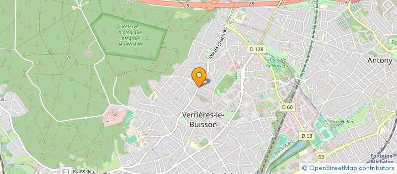localisation de l'entreprise LA VAUVISE à VERRIERES-LE-BUISSON