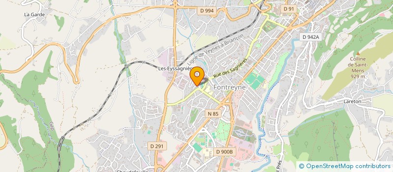 localisation de l'entreprise LA VEILLEUSE  GAP